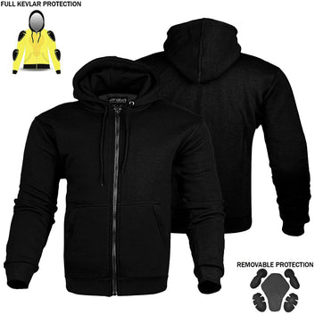 Mens Alpha Motorcycle Hoodie Lined with Kevlar