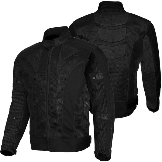 Motorcycle Chicane Summer Jacket Breathable Mesh & Durable Cordura Design