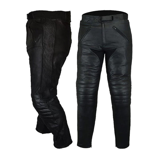 Mens Motorcycle Nowra Leather Touring Pants