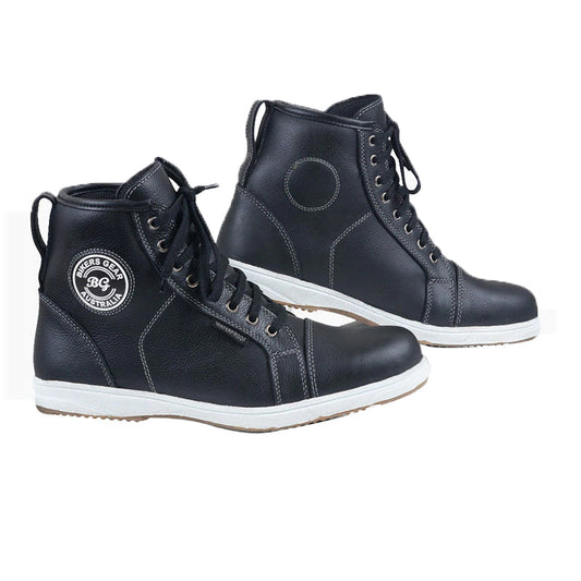 Bikers Gear Australia Men Urban Style Leather Sneakers Boots