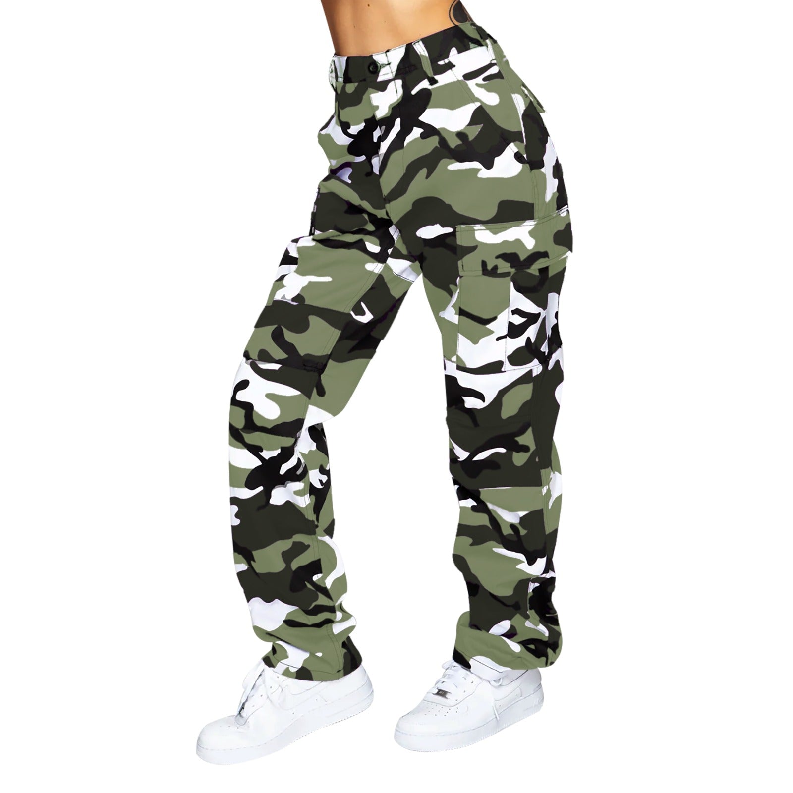 Robin Women Motorcycle Lined with Kevlar Cargo Pants Grey