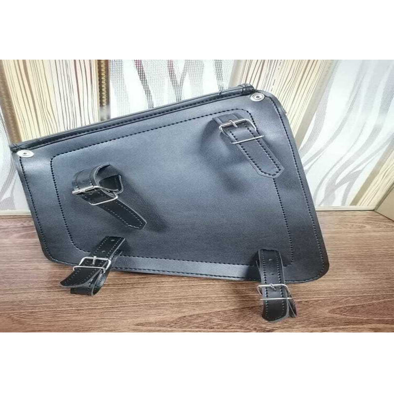 Bikers Gear Australia Motorcycle Harley Style Softail Single Saddle Bag