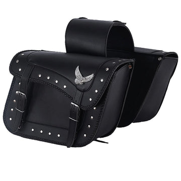 Bikers Gear Australia Flying Eagle Motorcycle Saddle Bag