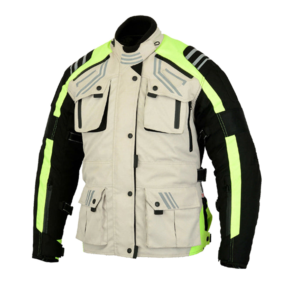 Motorcycle Velocity Jacket Waterproof Textile & Cordura Touring Jacket