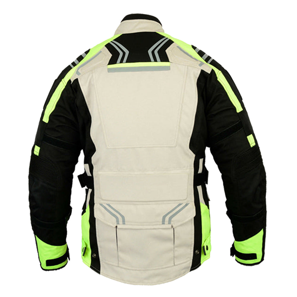 Motorcycle Velocity Jacket Waterproof Textile & Cordura Touring Jacket