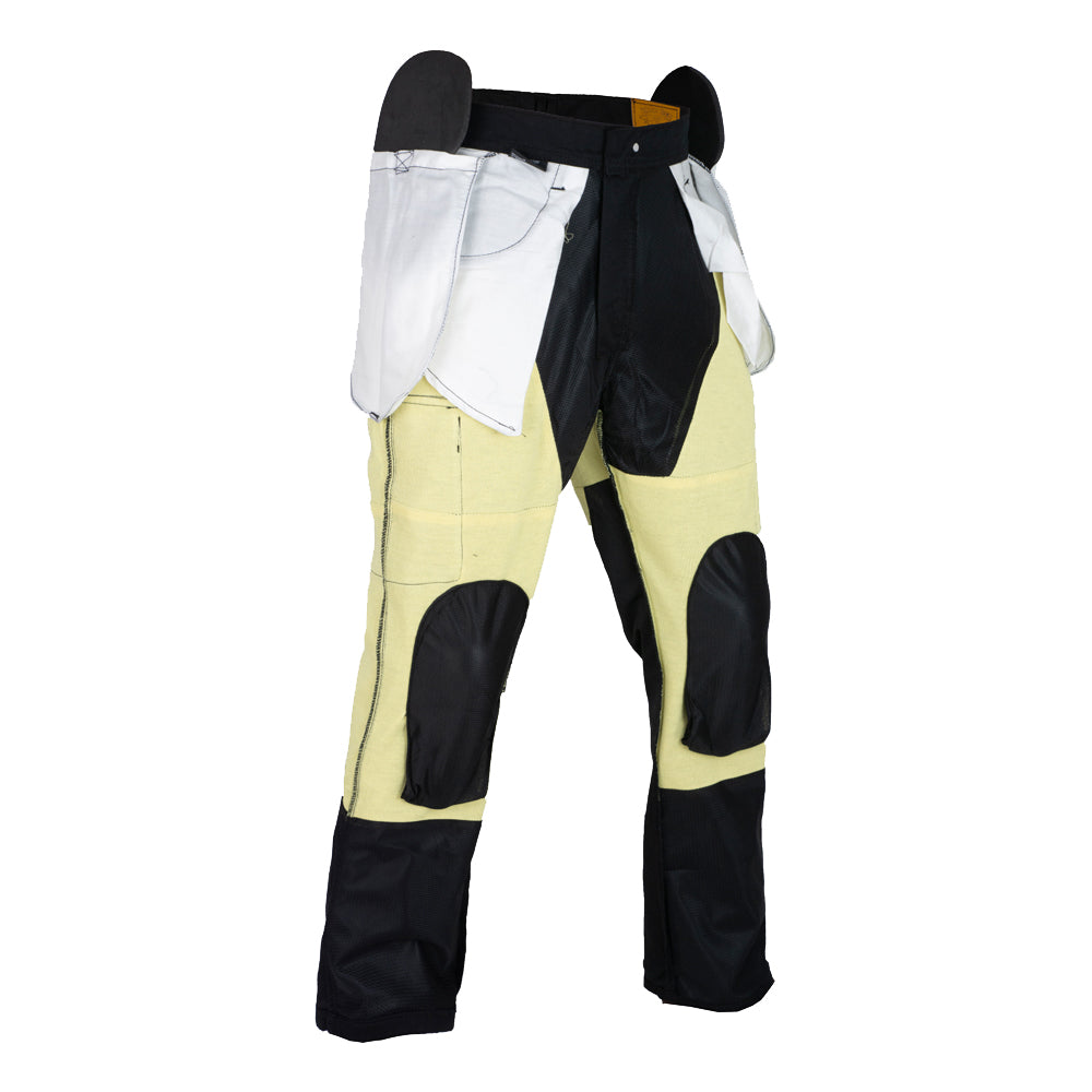 Robin Mens Motorcycle Lined with Kevlar Cargo Jeans Black