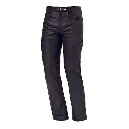 Mens Motorcycle Hobart Leather Jeans Pants