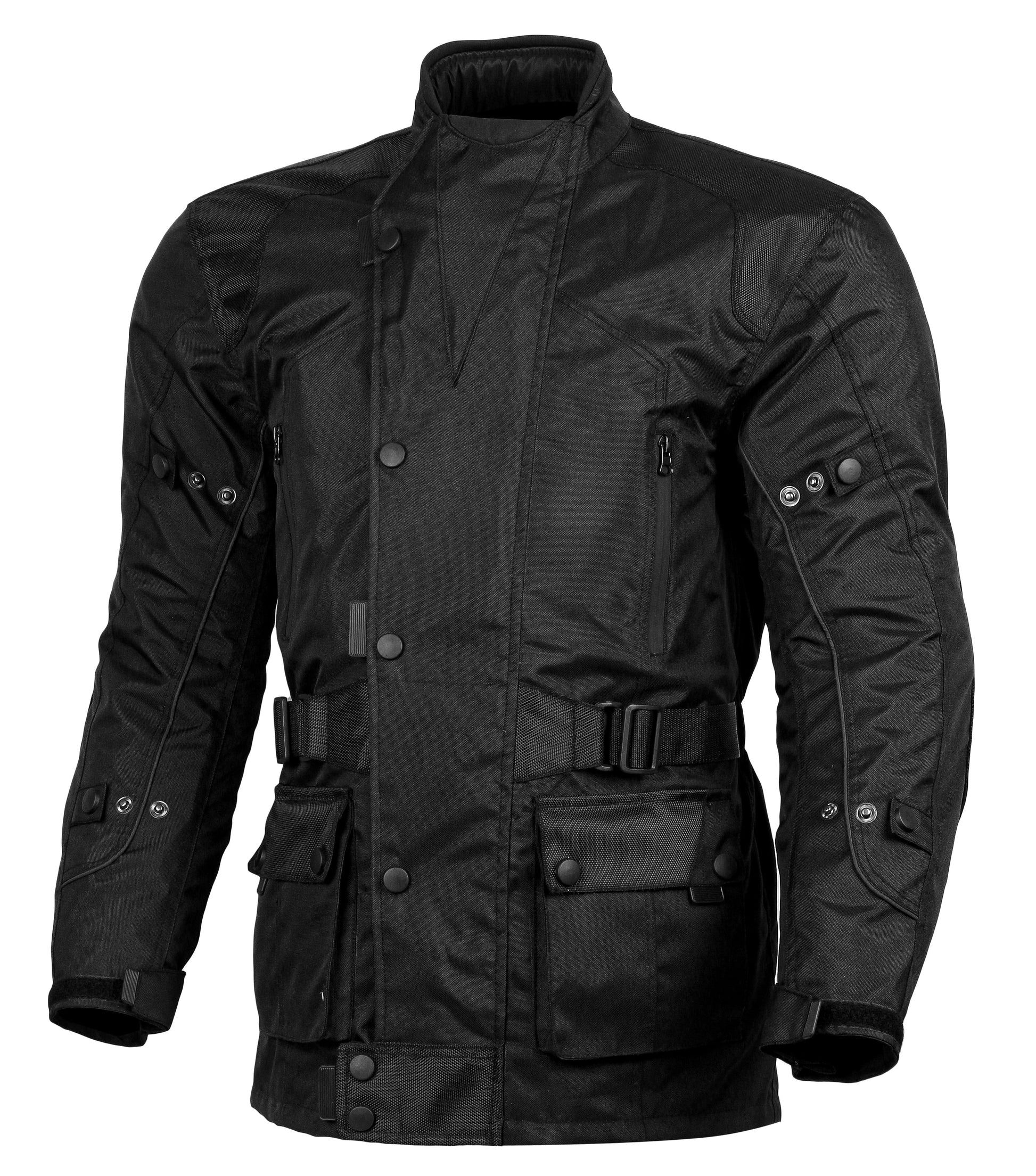 Bikers Gear Australia Avalanche WP Cordura Textile Jacket Black - Premium Men Cordura Jackets - Just £68.98! Shop now at Australian Bikers Gear