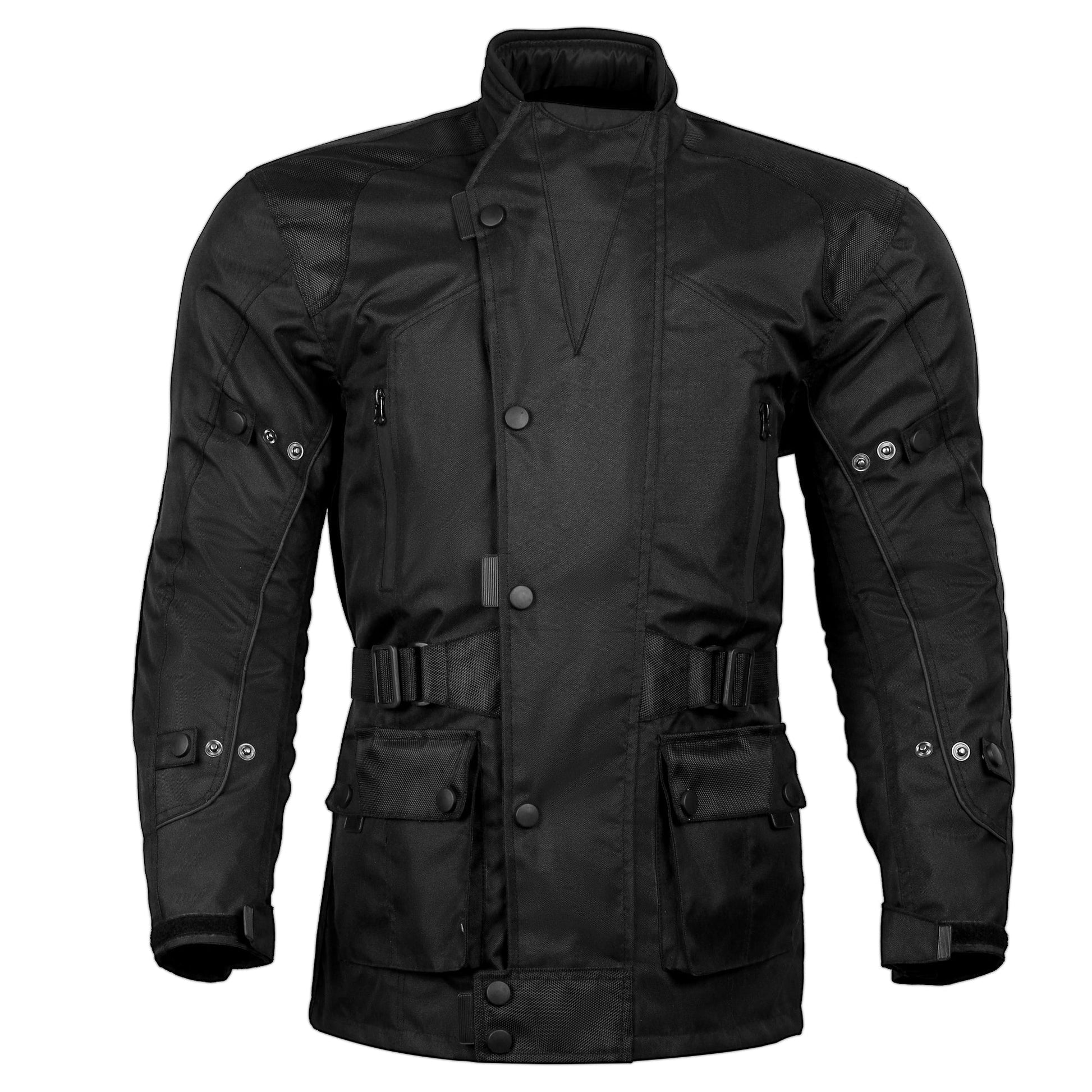 Bikers Gear Australia Avalanche WP Cordura Textile Jacket Black - Premium Men Cordura Jackets - Just £68.98! Shop now at Australian Bikers Gear