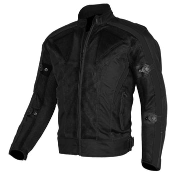 Bikers Gear Australia Chicane Summer Mesh Jacket Black - Premium Men Cordura Jackets - Just £58.99! Shop now at Australian Bikers Gear