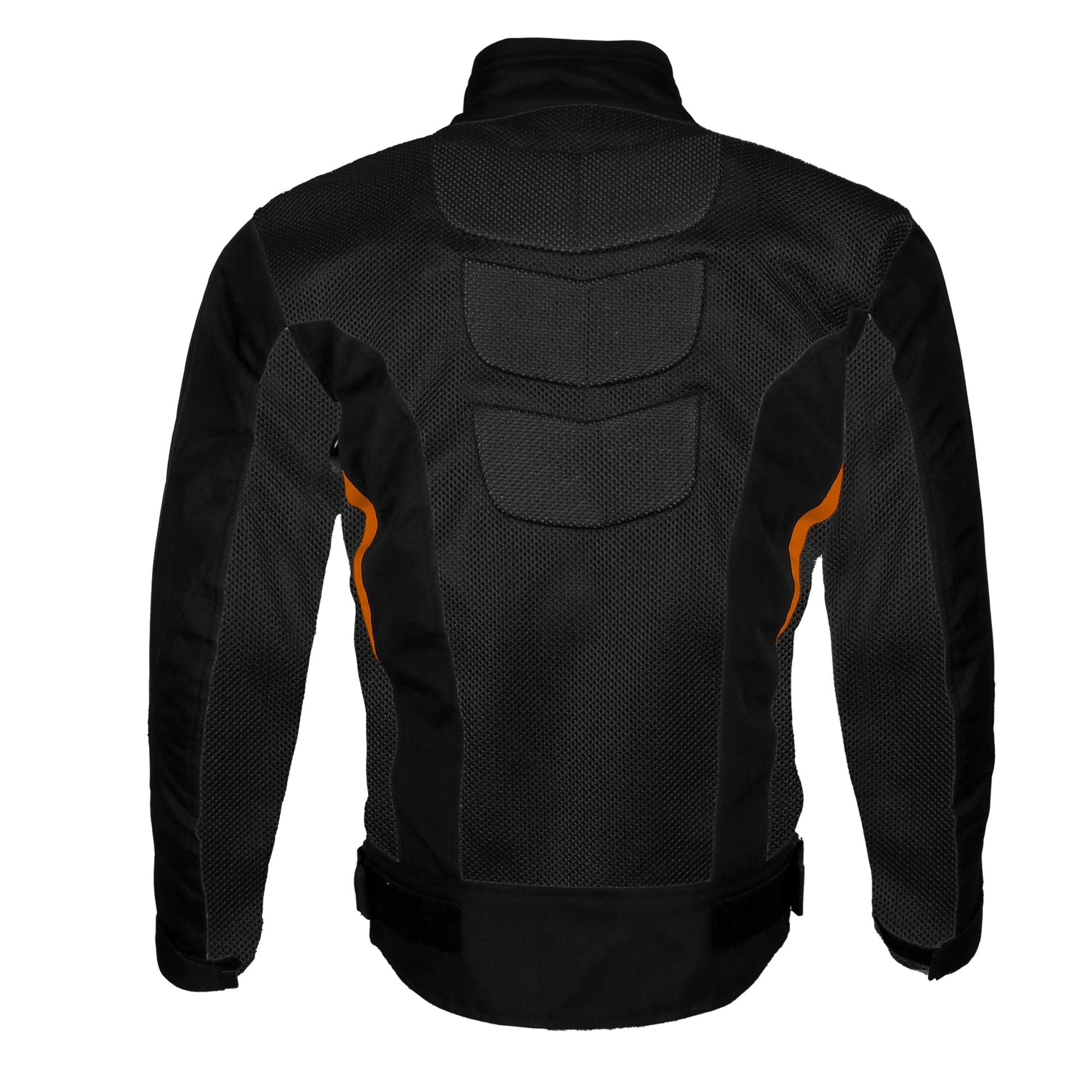 Bikers Gear Australia Chicane Summer Mesh Jacket Black/Orange - Premium Men Cordura Jackets - Just £58.99! Shop now at Australian Bikers Gear