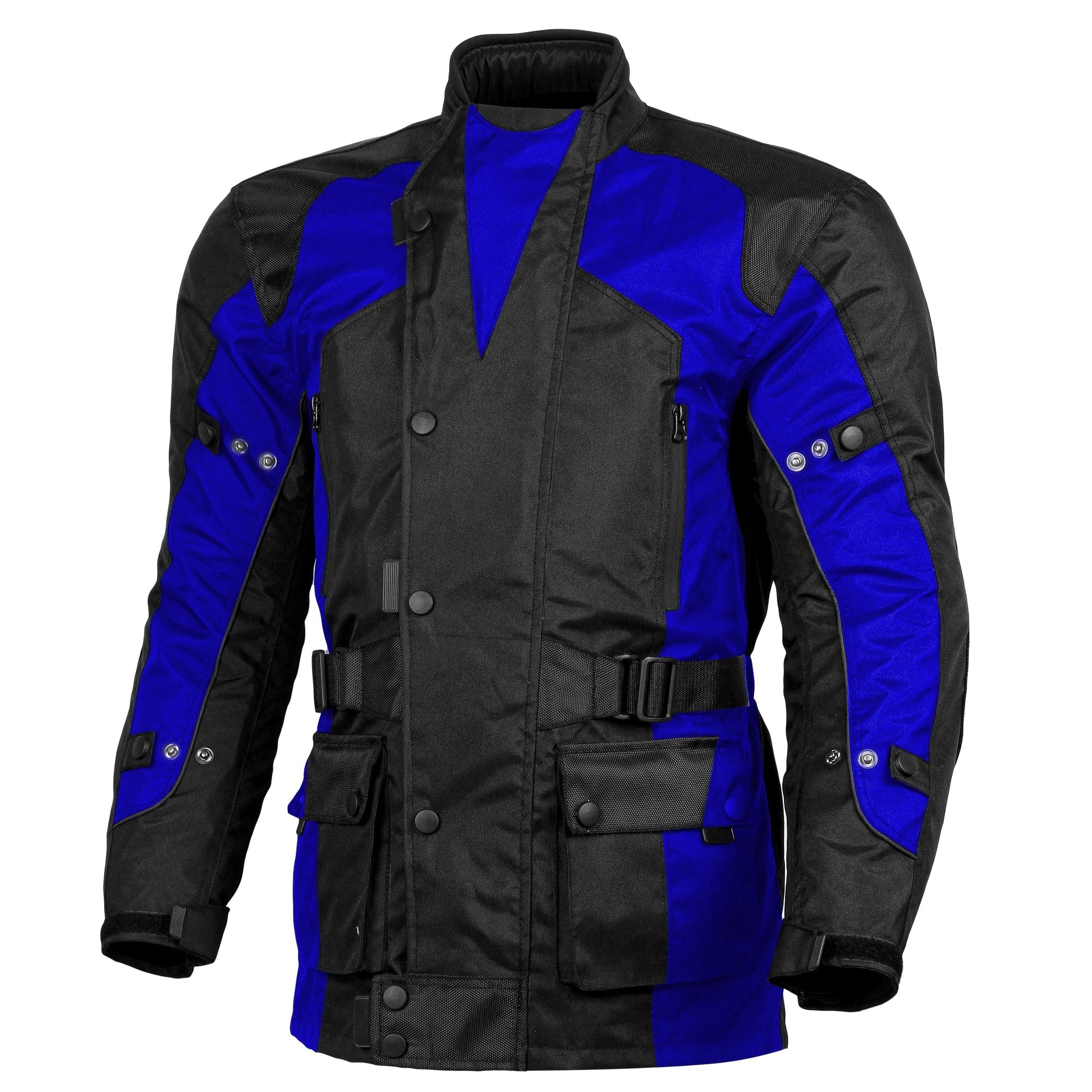 Bikers Gear Australia Avalanche WP Cordura Textile Jacket Blue - Premium Men Cordura Jackets - Just £68.98! Shop now at Australian Bikers Gear
