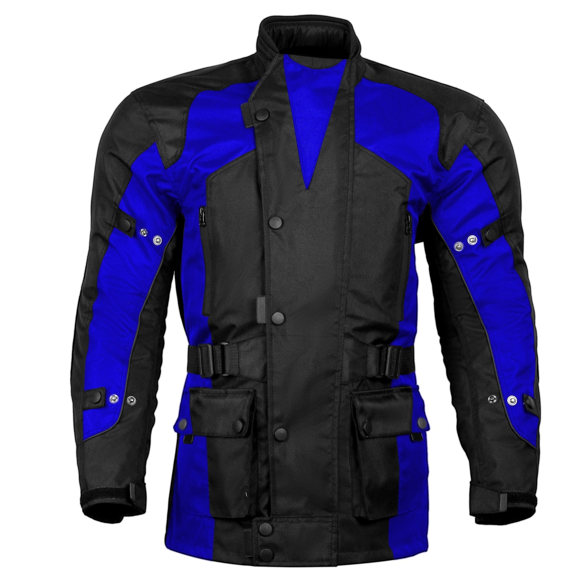 Bikers Gear Australia Avalanche WP Cordura Textile Jacket Blue - Premium Men Cordura Jackets - Just £68.98! Shop now at Australian Bikers Gear