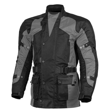 Bikers Gear Australia Avalanche WP Cordura Textile Jacket Grey - Premium Men Cordura Jackets - Just £68.98! Shop now at Australian Bikers Gear