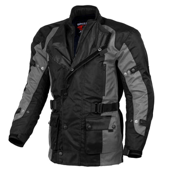 Bikers Gear Australia Avalanche WP Cordura Textile Jacket Grey - Premium Men Cordura Jackets - Just £68.98! Shop now at Australian Bikers Gear