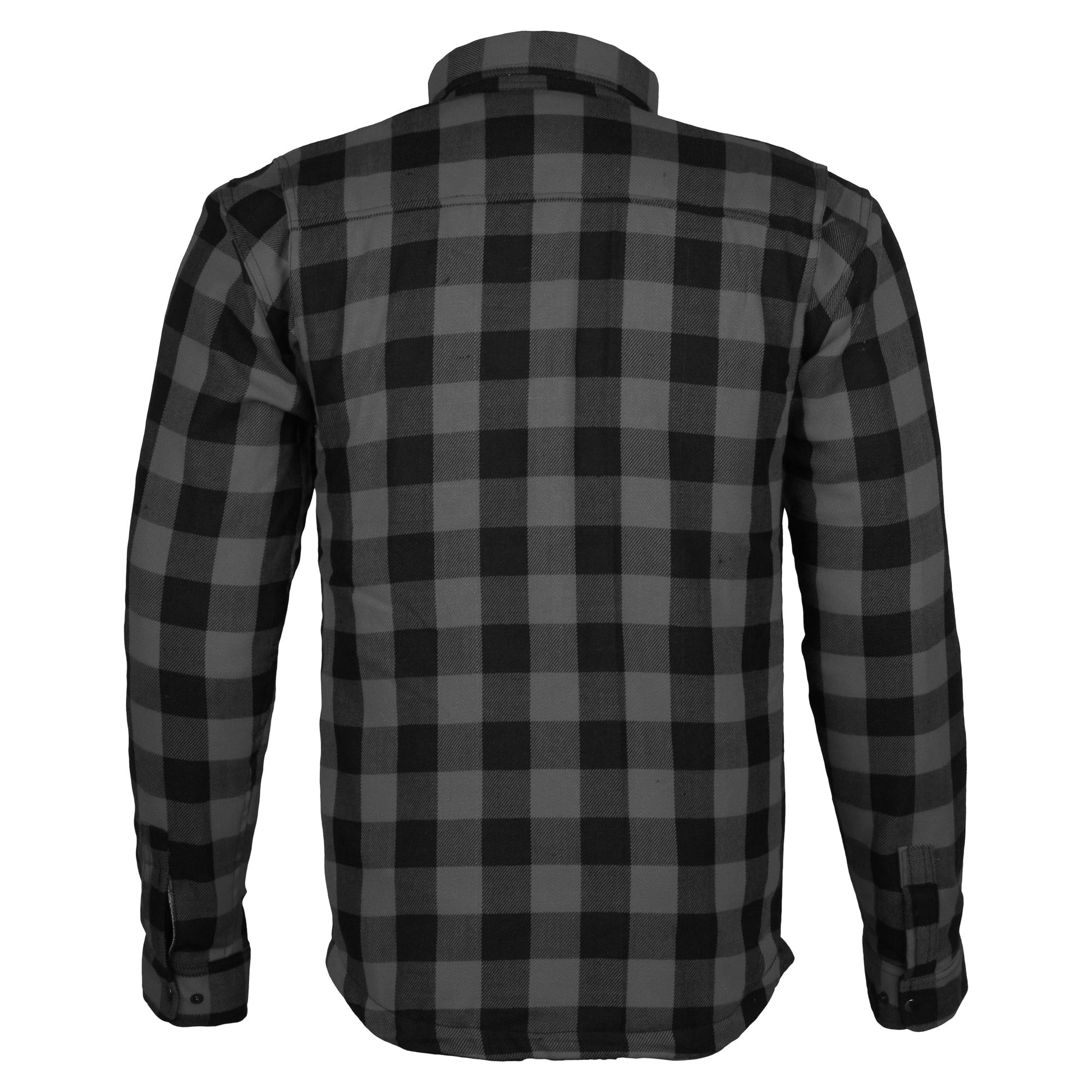 Mens Motorcycle Exo Protective Kevlar Flannel Shirts