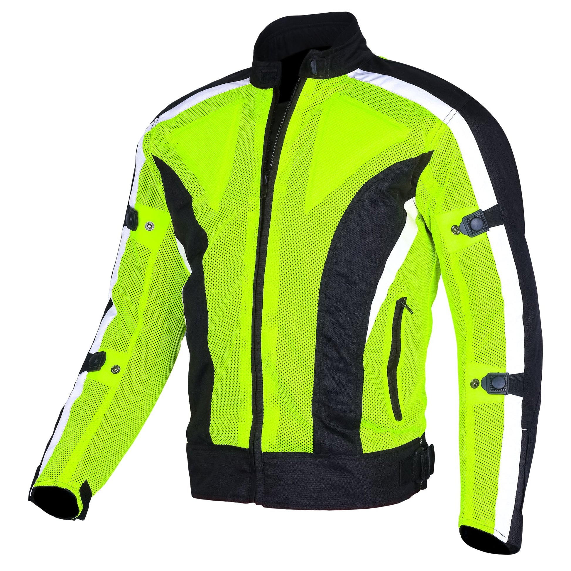 Bikers Gear Australia Chicane Summer Mesh Jacket Black/Green - Premium Men Cordura Jackets - Just £58.99! Shop now at Australian Bikers Gear