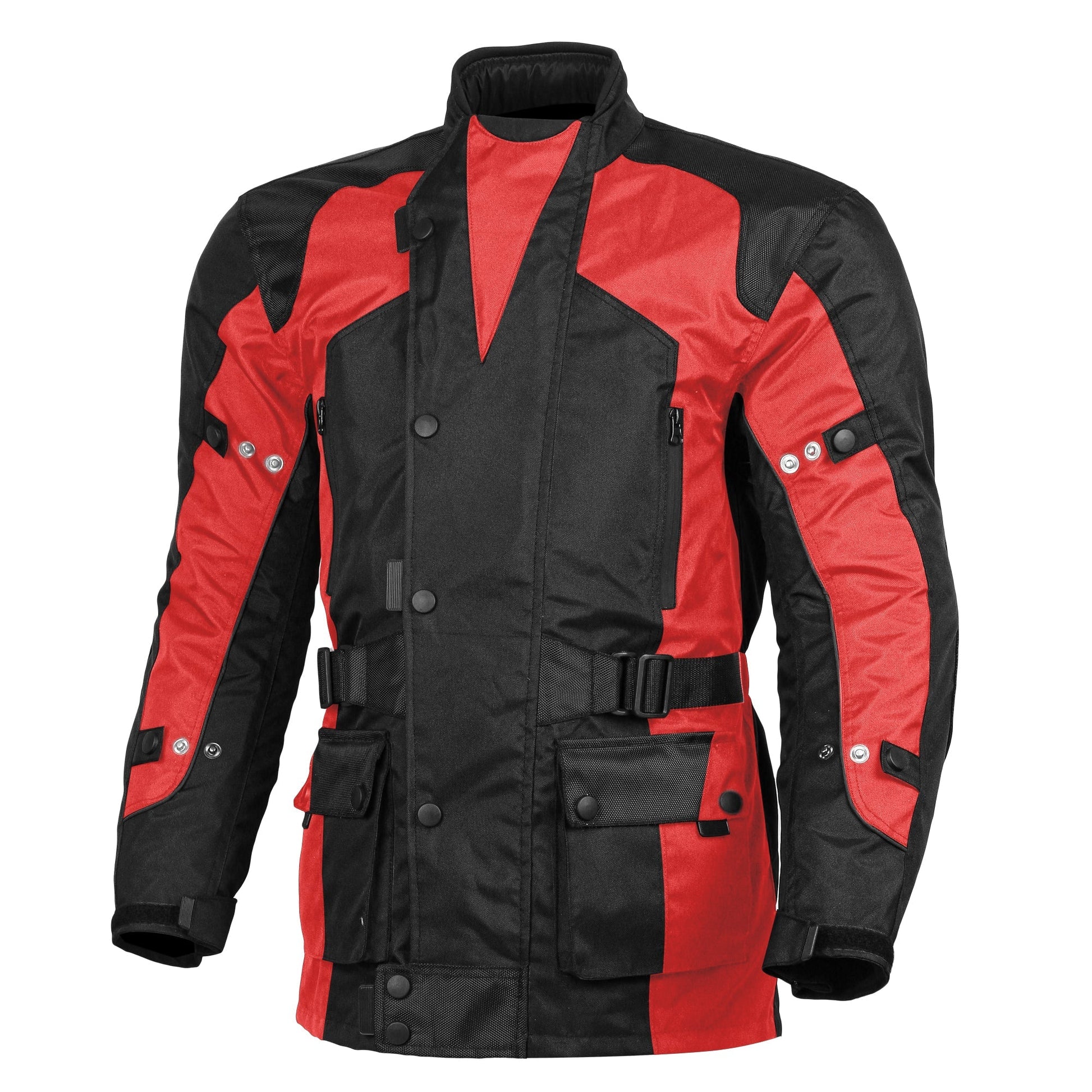 Bikers Gear Australia Avalanche WP Cordura Textile Jacket Red - Premium Men Cordura Jackets - Just £68.98! Shop now at Australian Bikers Gear