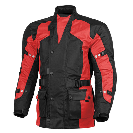 Bikers Gear Australia Avalanche WP Cordura Textile Jacket Red - Premium Men Cordura Jackets - Just £68.98! Shop now at Australian Bikers Gear
