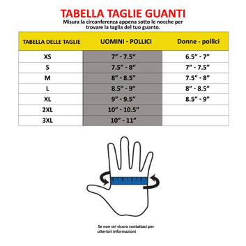 Bikers Gear Australia Oscar Winter Waterproof Short Motorcycle Gloves