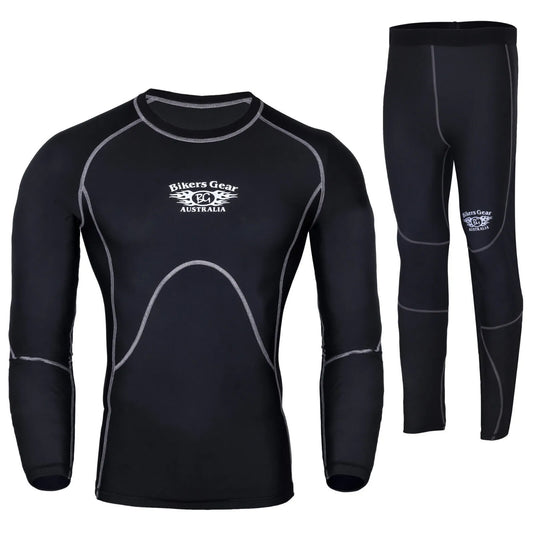 Compression Base Layer Winter Thermal Under Full Suit Tights Shirt Lycra Garment